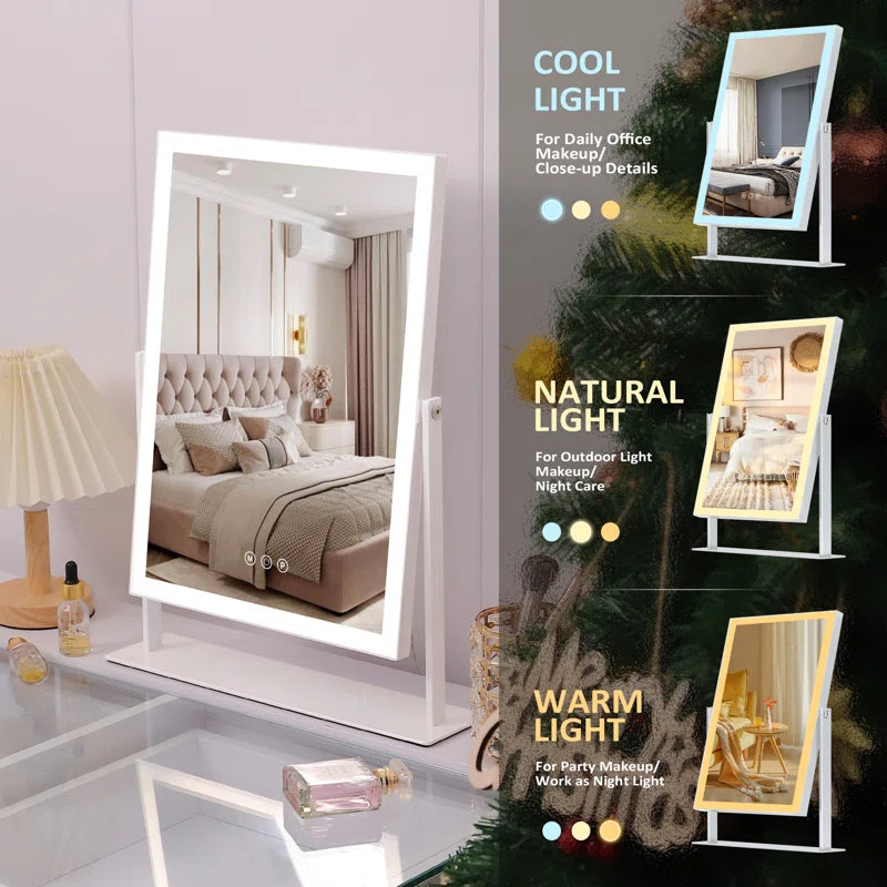 Consuegra Metal Rectangle Floor Mirror