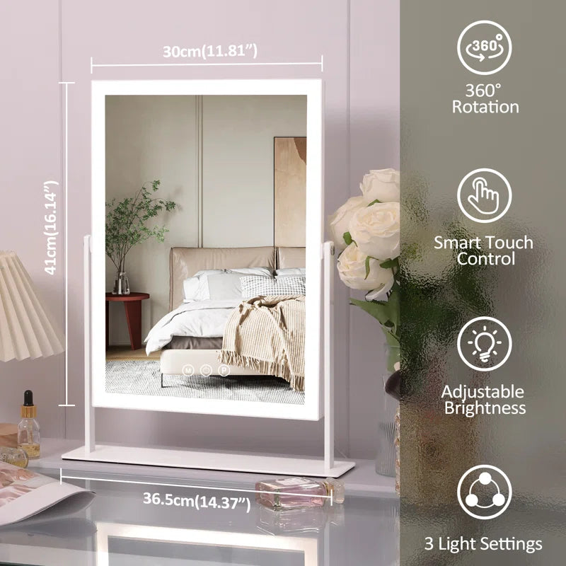 Consuegra Metal Rectangle Floor Mirror