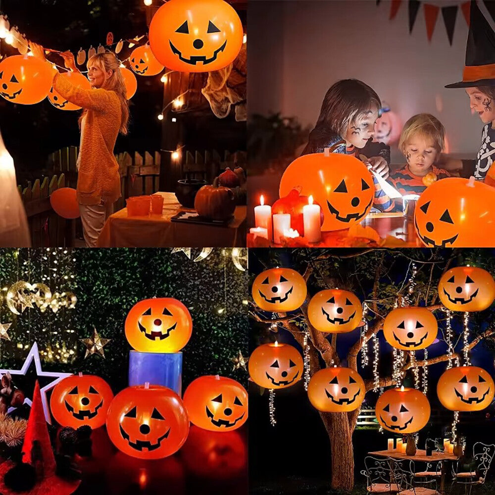 50X Halloween Decoration Inflatable Pumpkin with LED Lights Party Light Garden